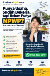 Ilustrasi pelaku usaha dan pekerja yang belum punya NPWP sedang memeriksa aturan NIK jadi NPWP